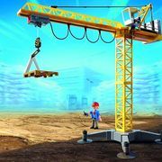 Playmobil crane 5466 City Action with remote control