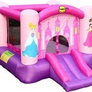 Pripučiama pilis Princess Bouncy Castle with Slide Airflow Bouncer