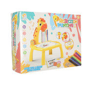 Projector table with drawing kit yellow (KX4915_1)