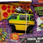 Radijo bangomis valdoma mašina Pizza Blaster RC - Teenage Mutant Ninja Turtles