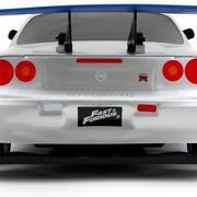 Fast & Furious Remote Control Car Brian's Nissan Skyline GT-R (R34) 1:10 Scale