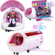Rinkinys MGA LOL Surprise OMG Plane 4in1