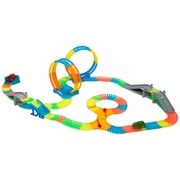 Šviečianti trasa Glow Tracks Double Loop Set