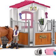 Schleich 72177 Horse Club Wash Station With Horse Stall