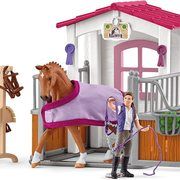 Schleich 72177 Horse Club Wash Station With Horse Stall