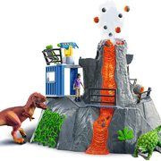 SCHLEICH 42564 dinozaurų šalis Volcano Expedition Base Camp