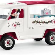 SCHLEICH HORSE CLUB Atvykstanti veterinarė su hanoverių veislės kumeliuku 42439