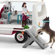 SCHLEICH HORSE CLUB Atvykstanti veterinarė su hanoverių veislės kumeliuku 42439