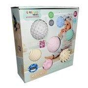 Sensory balls GERARDO TOYS for babies 7 pcs
