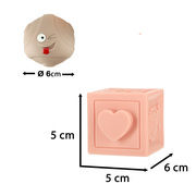 Sensory soft educational balls with 15 elements KX4393