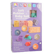 Sensory soft educational balls with 15 elements KX4393