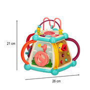 Sensory toy cube for children 7in1 Magic Box Bibi-inn