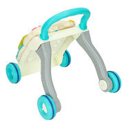 Pusher walker interactive educational table 4in1 blue