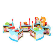 Tortas pjaustymui 80 el. mėlynas KX7593