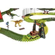 Jurassic Park Track Loop Set Cars Volcano Dine Figures