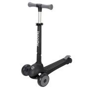 Triratis paspirtukas iSporter LED Deluxe black Scooter