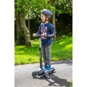 Triratis paspirtukas iSporter LED Deluxe black Scooter