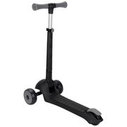 Triratis paspirtukas iSporter LED Deluxe black Scooter