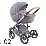 Vaikiškas vežimėlis Lonex COMFORT PRESTIGE 2in1