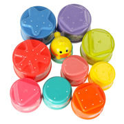 Bath Toy Educational Tower Play Baskets for Babies KX3590