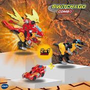 VTech Switch & Go Combo Mega Drache su šviesomis ir garsais