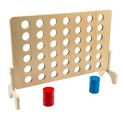 Wooden 4 in a Row Game žaidimas