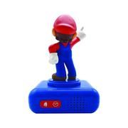 Žadintuvas 3D Super Mario Childrens Clock with Night Light