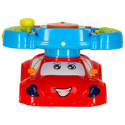 Toy interactive steering wheel with projector KX3310